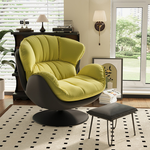 蛋壳沙发阳台休闲椅懒人沙发客厅设计师单人沙发椅妈妈的怀抱椅子