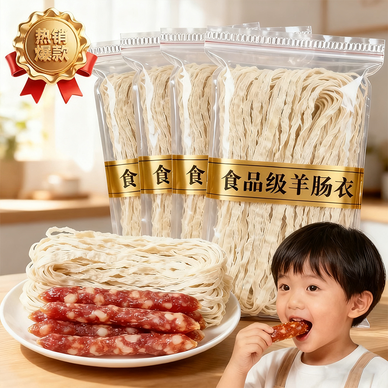 【宝宝放心吃】纯天然羊肠衣