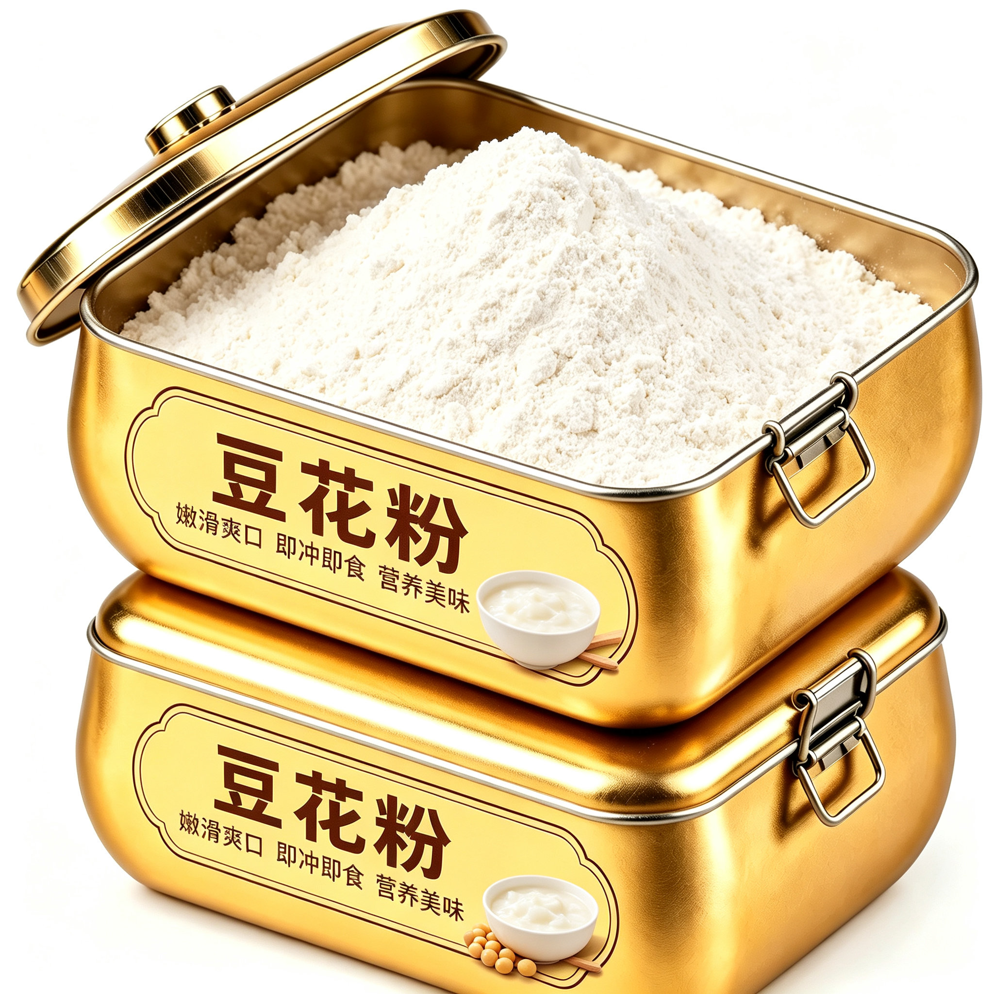 豆花粉豆腐脑家用官方旗舰店专用小包装早餐布丁自制商用内酯食品