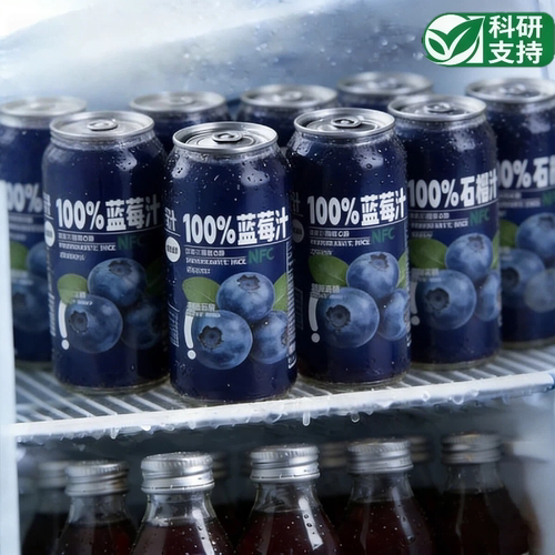 【原液鲜果】100%nfc萃取蓝莓汁
