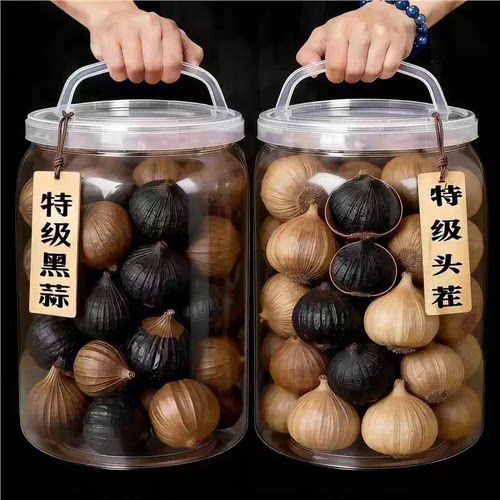 黑蒜独头特级黑大蒜官方旗舰店正宗山东金乡特产独头煲汤即食黑蒜