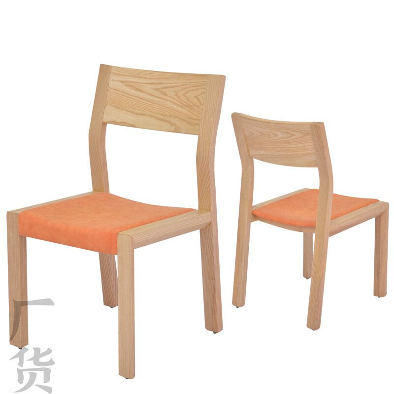 厂货全实木椅子白蜡木椅子北欧实木餐椅酒店歺凳坐凳工程