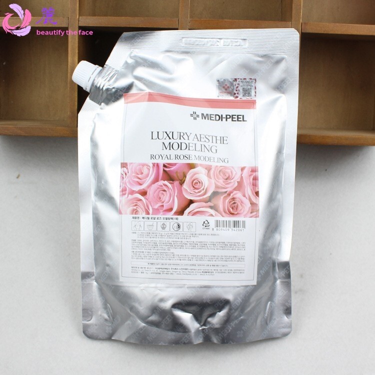 韩国美蒂菲MEDI-PEEL玫瑰软膜粉面膜补水保湿提亮舒缓1kg+100g