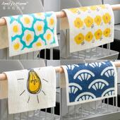 刷碗洗碗布木浆棉抹布厨房专用毛巾百洁家用洗碗帕不沾油清洁麻布