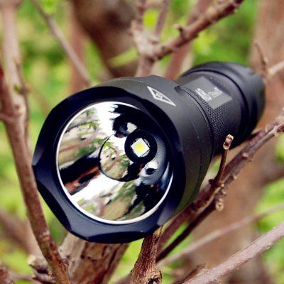JAXMAN M8远射版户外便携聚光探照XPL HI SST40W 灯珠小C8手电筒