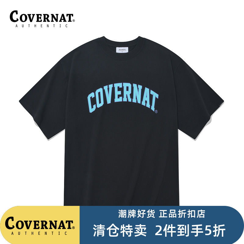 logo印花宽松圆领上衣潮牌