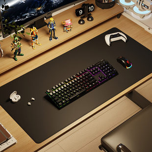 鼠标垫超大办公室电脑键盘皮革桌面垫子大号高级感写字书桌垫定制