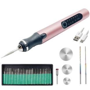 新品 电钻磨甲电动工具38PC E108便捷式 2.35MM夹头迷你电磨微型笔式