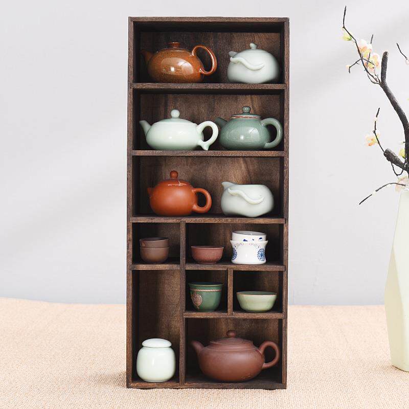 实木桌面收纳盒办公室多层置物架学生书架杂物整理架小书橱储物架