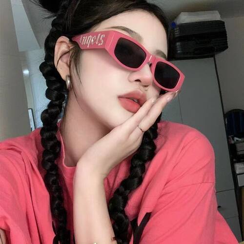 欧美街头网红凹造型装饰嘻哈太阳眼镜显脸小眼镜方形遮阳墨镜女