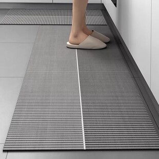 日本厨房地垫2025新款 可擦免洗防滑硅藻泥厨房专用耐脏吸水地垫