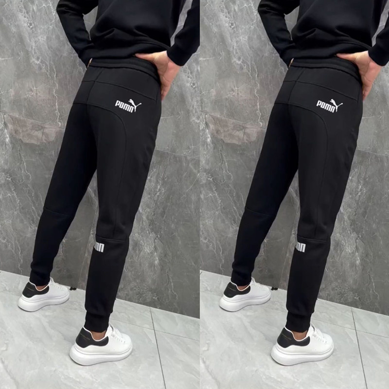 2025年秋冬季新款男士潮流百搭加绒加厚休闲裤爆款高弹力运动卫裤,男装,卫裤,淘宝优惠券,粉丝福利购,淘宝优惠卷