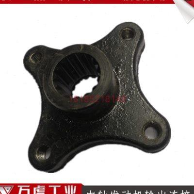万虎中轴发动机输出连接坐传动轴连接坐方坐法兰盘