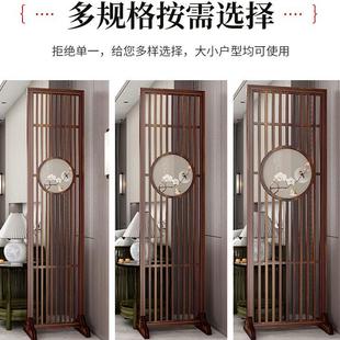 屏风饭店专用中式 屏风隔断客厅简入户约现代玄关中式 折叠移动遮挡