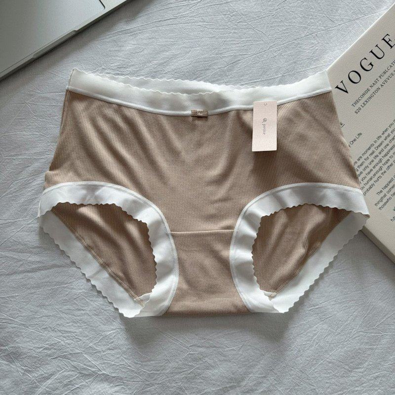 小兰裙R022极简ins风中腰包臀螺纹棉舒适亲肤高弹无痕三角裤女,女士内衣/男士内衣/家居服,女三角裤,淘宝优惠券,粉丝福利购,淘宝优惠卷
