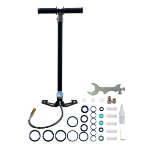 正品四级高压打气筒30mpa打高压省力耐用40mp轮胎气瓶