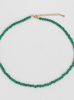 新中式项链红玛瑙复古简约高级感锁骨链优雅气质时尚国风串珠项链