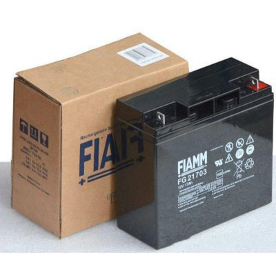 FIAMM蓄电池FG21703(12V17AH)应急灯UPS消防报警应急电源