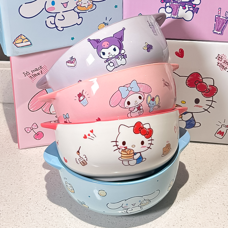 【官方授权】三丽鸥陶瓷碗