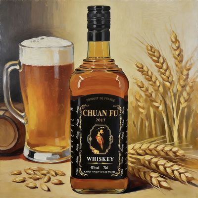 【活动价】源头代工厂货源威士忌40%vol高度洋酒调酒套装酒微醺