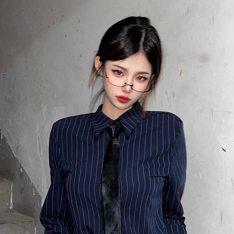 cosplay下半框禁欲装饰眼镜网红二次元御姐女jk软妹镜架日系复古
