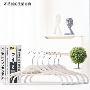 收纳无痕超薄衣撑植绒衣架挂钩家庭卧室 留存道卞老师整理师推荐