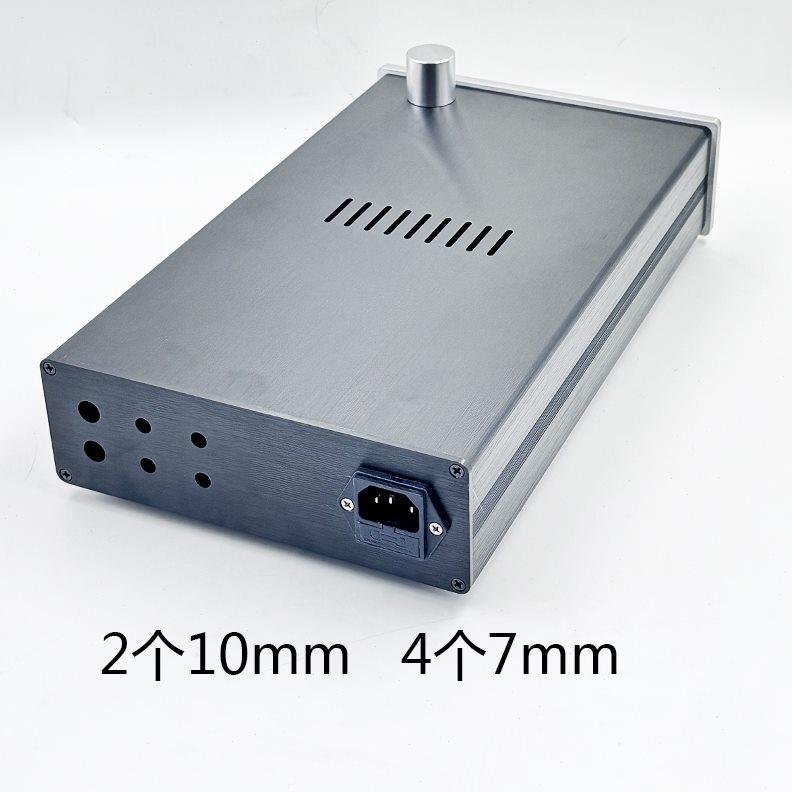 HiFi桌面纯功放外壳 全铝合金机箱 耳放前级 胆机外壳 解码器外壳