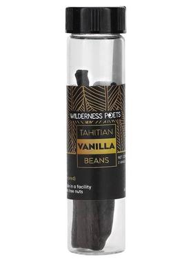 Wilderness Poets LLC,Tahitian Vanilla Beans, 2 Vanilla Beans