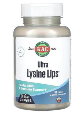 KAL,Ultra Lysine Lips 赖氨酸片剂，60片