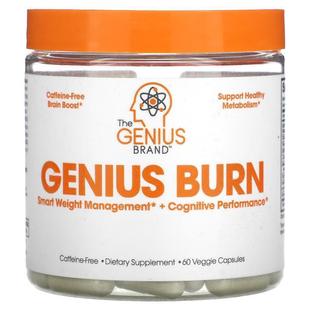Genius Brand 无咖啡萃取 粒素食胶囊 Burn The