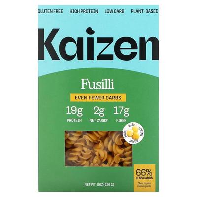 Kaizen,Fusilli, Gluten Free, High Protein, Low Carb, Plant-B