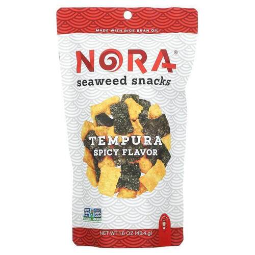 Nora Snacks,海藻零食，Tempura Original