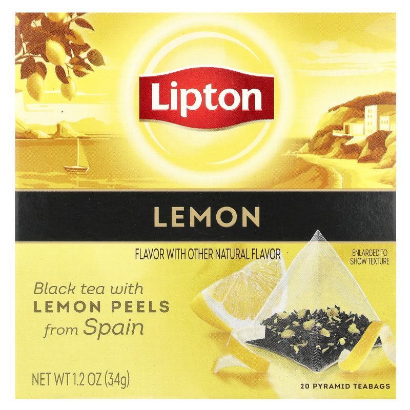 Lipton,柠檬红茶，20 茶包，1.2 盎司（34 克）