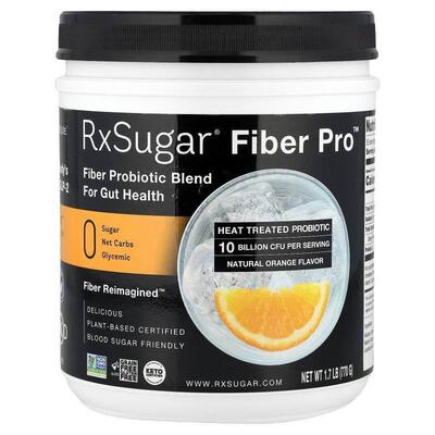 RxSugar,Fiber Pro™，天然橙味，1.7 磅（770 克）