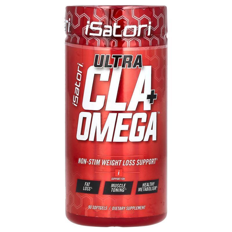 Isatori,Ultra CLA + Omega , 90 Softgels
