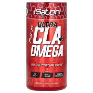 Isatori,Ultra CLA + Omega , 90 Softgels