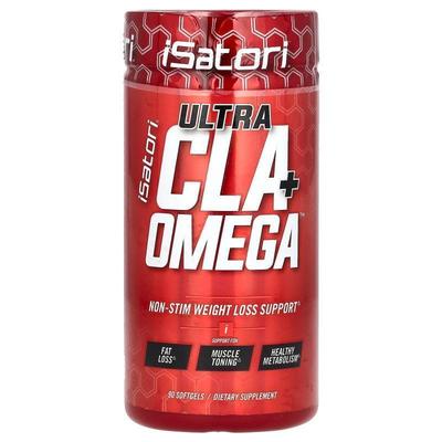 Isatori,Ultra CLA + Omega , 90 Softgels