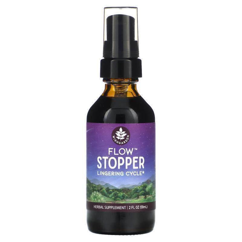 WishGarden Herbs,Flow Stopper Lingering Cycle, 2 fl oz (59 m - 实物图
