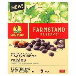 阳光少女,Farmstand Reserve™, Raisins, Sea Salt Cocoa & C