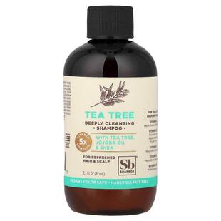 Soapbox,Tea Tree Deeply Cleansing Shampoo, 3.3 fl oz (97 ml)