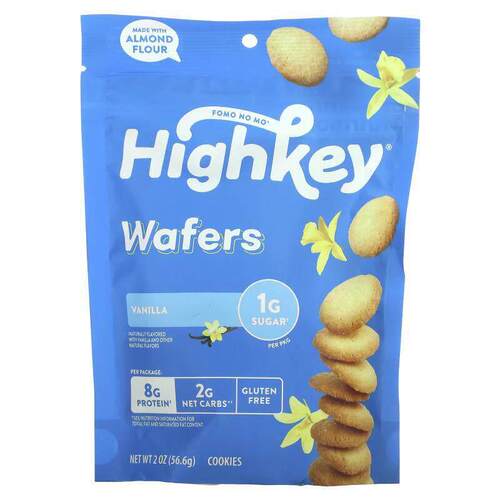 HighKey华夫饼香草味56.6 克巴旦木粉制成