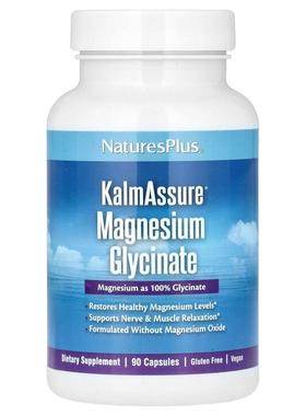 自然加,KalmAssure, Magnesium Glycinate, 90 Capsules