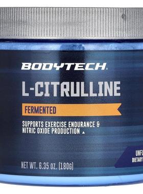 BodyTech,L-Citrulline, Fermented, Unflavored, 3.17 oz (90 g)