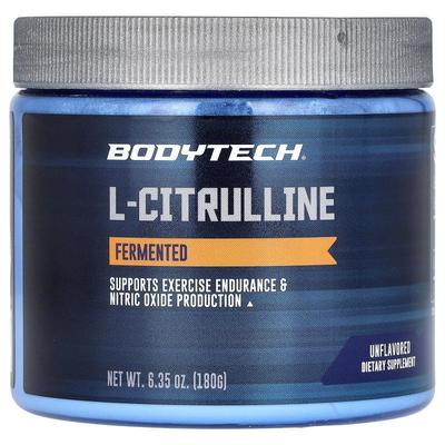BodyTech,L-Citrulline, Fermented, Unflavored, 3.17 oz (90 g)