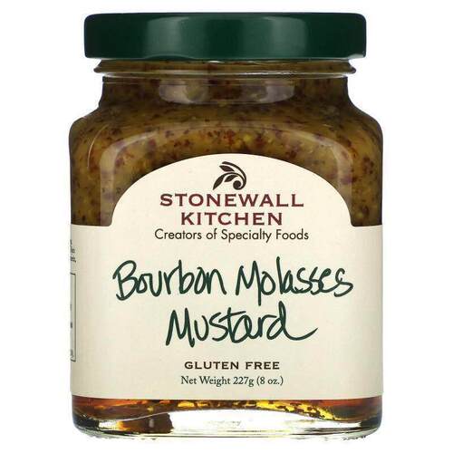 Stonewall Kitchen,Bourbon Molasses Mustard, 8 oz (227 g)