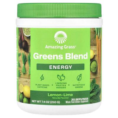 Amazing Grass/草柠檬酸橙Green Superfood 混合物早间愉悦相伴