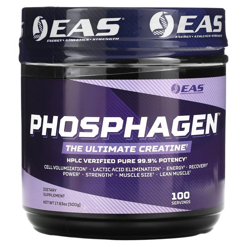 EAS,Phosphagen, The Ultimate Creatine, 17.63 oz (500 g)