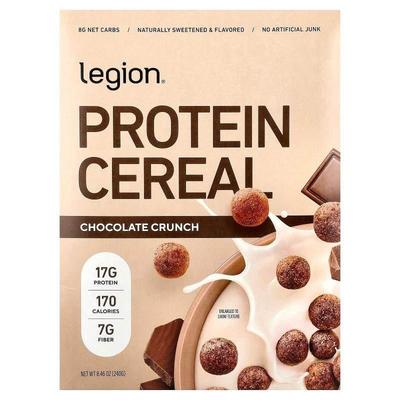 Legion Athletics,Protein Cereal, Chocolate Crunch, 8.46 oz (