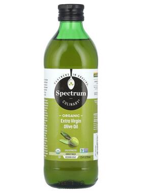 Spectrum Culinary,Organic Extra Virgin Olive Oil, Cold Extra