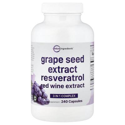 Micro Ingredients,Grape Seed Extract Resveratrol Red Wine Ex